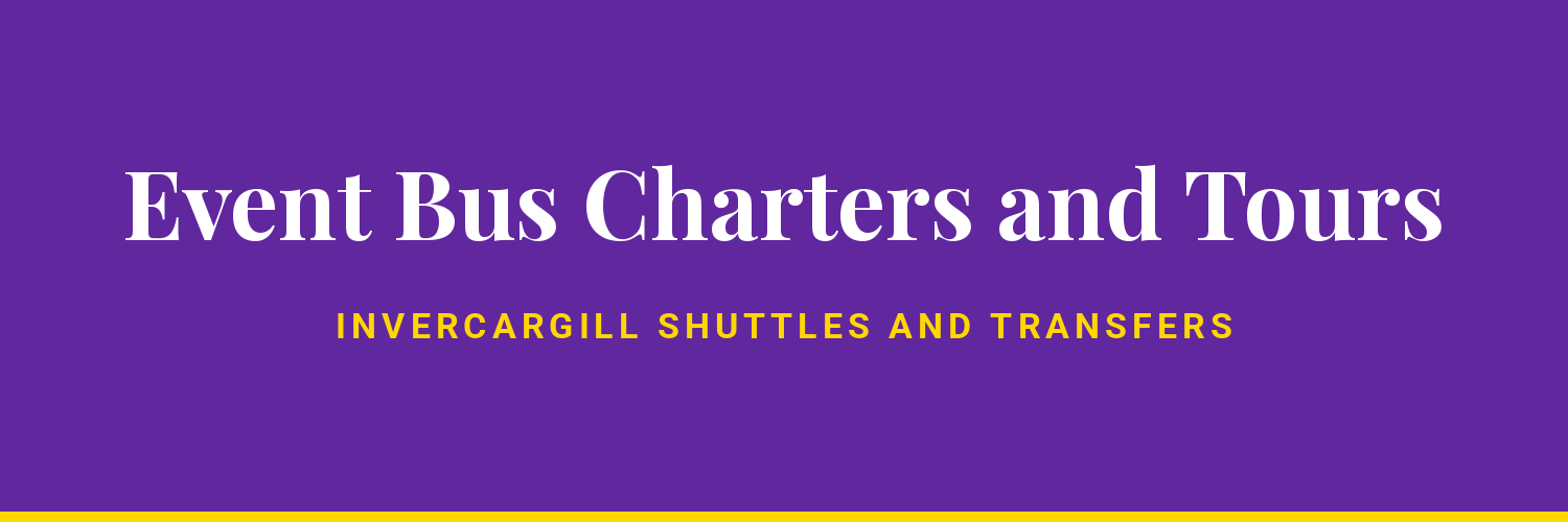 Event Bus Charters and Tours - shuttles and transfers in Invercargill